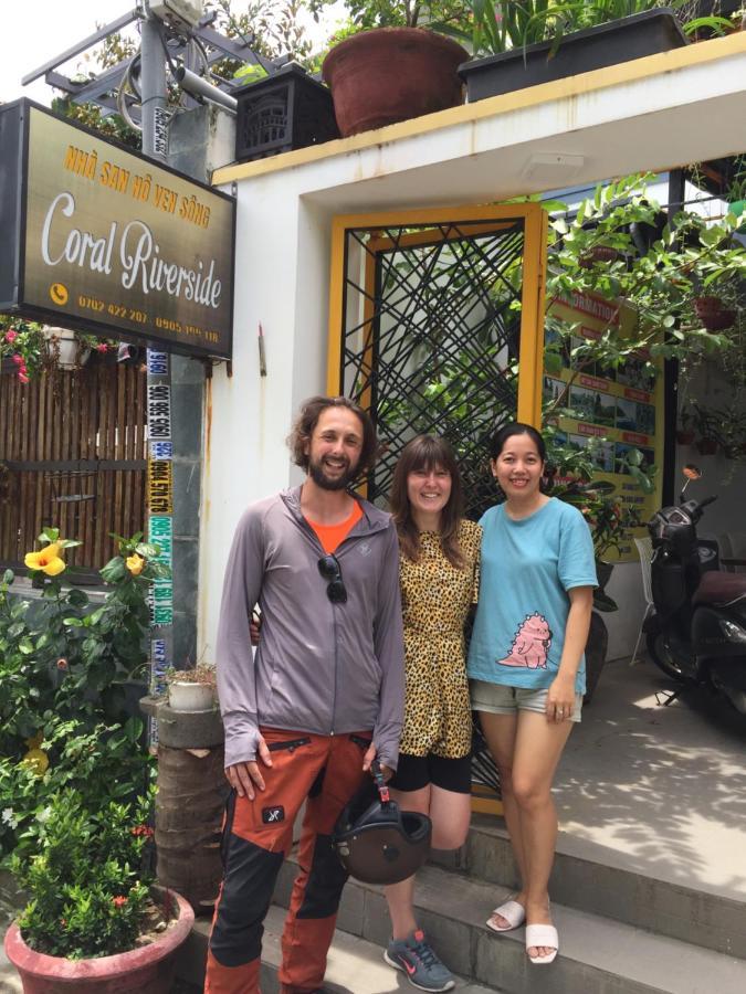 Coral Riverside Homestay & Hostel Hoi An Zewnętrze zdjęcie