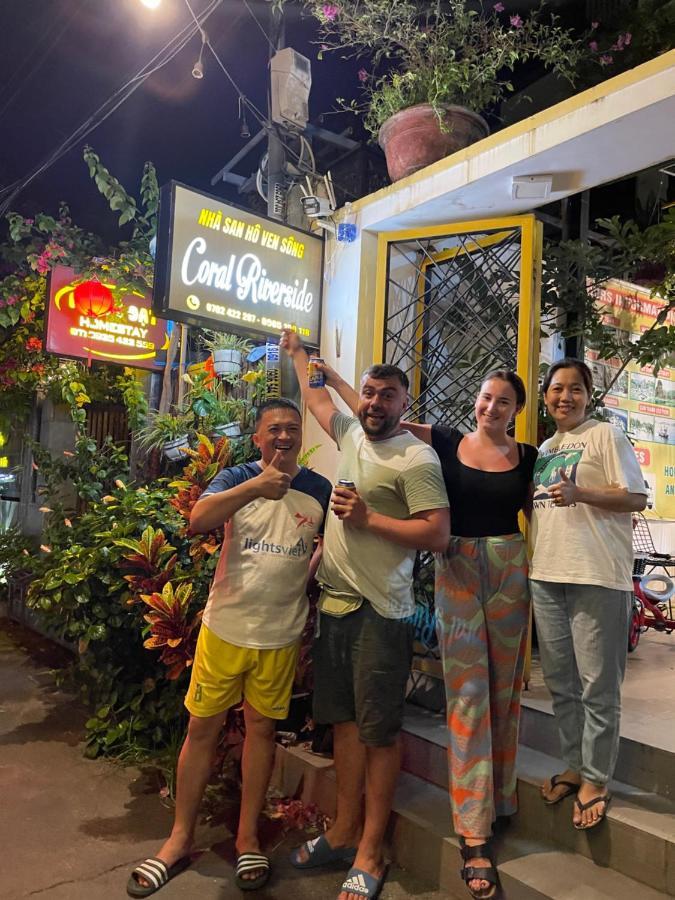 Coral Riverside Homestay & Hostel Hoi An Zewnętrze zdjęcie